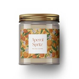 Aperol Spritz 9 oz Soy Candle